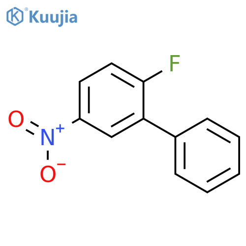 2-Fluoro-5-nitro-1,1'-biphenyl structure