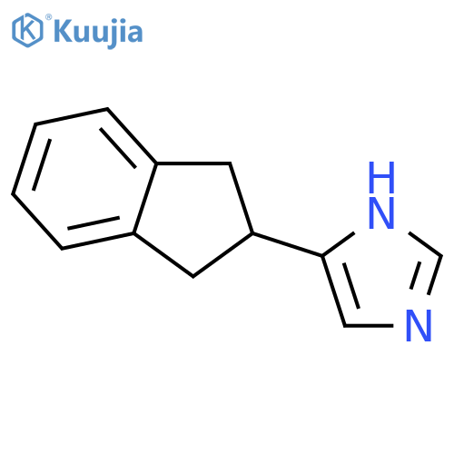 4-(2,3-dihydro-1H-inden-2-yl)-1H-imidazole structure