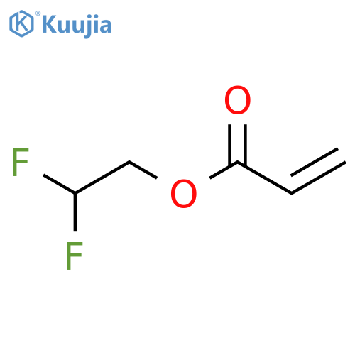 2,2-difluoroethyl Prop-2-enoate structure