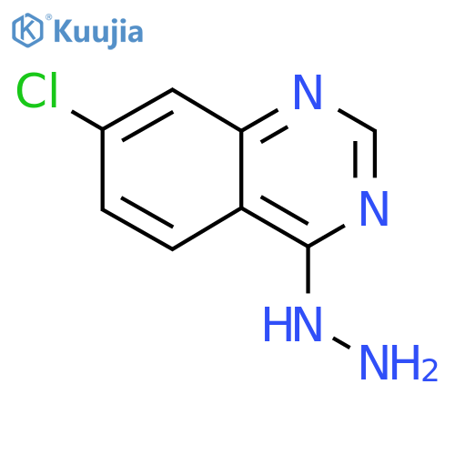 7-Chloro-4-hydrazinylquinazoline structure
