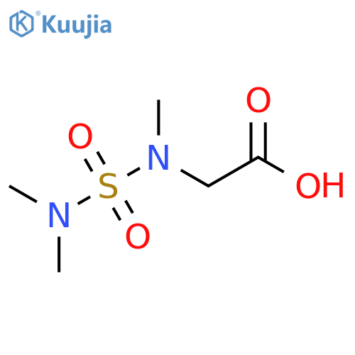 2-(Dimethylsulfamoyl)(methyl)aminoacetic Acid structure