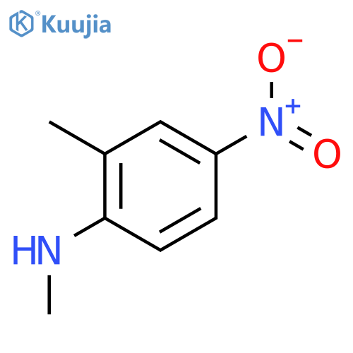N,2-Dimethyl-4-nitroaniline structure