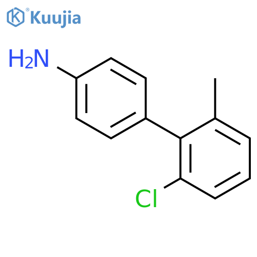2'-Chloro-6'-methyl-[1,1'-biphenyl]-4-amine structure