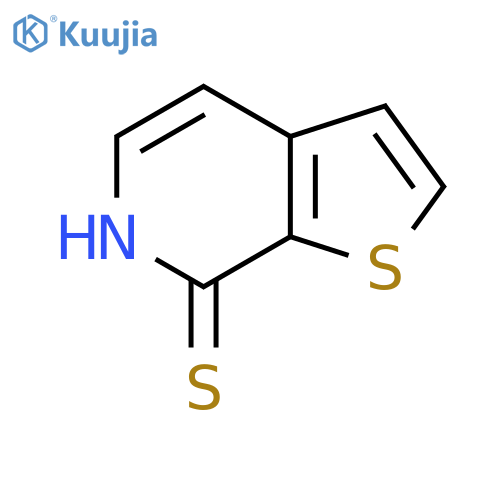 6H,7H-thieno2,3-cpyridine-7-thione structure