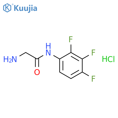 2-AMINO-N-(2,3,4-TRIFLUOROPHENYL)ACETAMIDE HYDROCHLORIDE structure