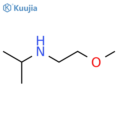(2-methoxyethyl)(propan-2-yl)amine structure