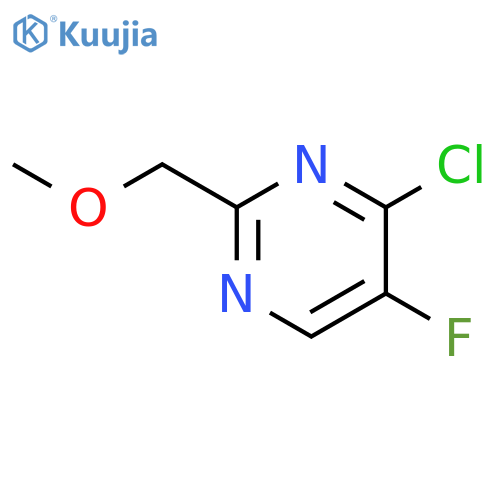 4-Chloro-5-fluoro-2-(methoxymethyl)pyrimidine structure