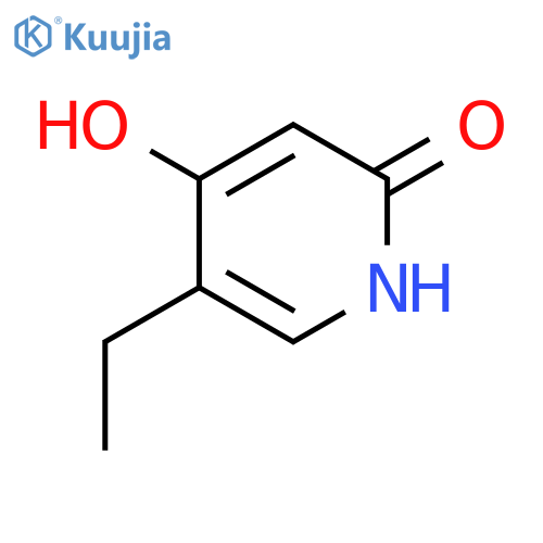 5-ethyl-4-hydroxy-2(1H)-Pyridinone structure