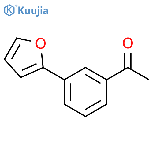 Ethanone,1-[3-(2-furanyl)phenyl]- structure