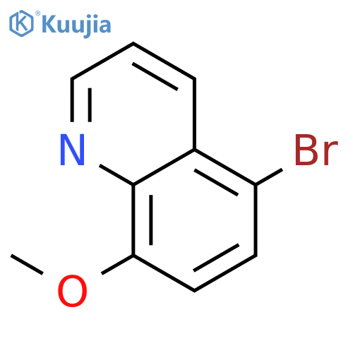 5-bromo-8-methoxy-quinoline structure
