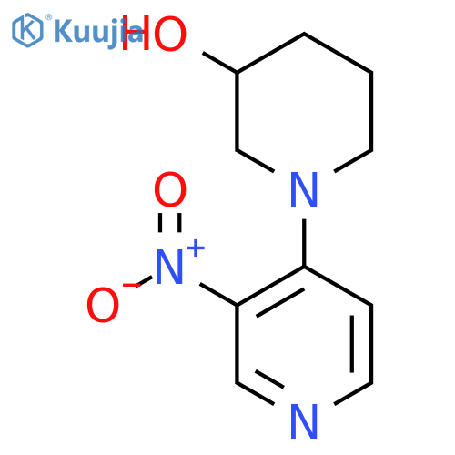 1-(3-Nitropyridin-4-yl)piperidin-3-ol structure