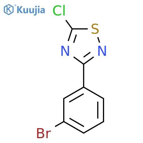 3-(3-Bromo-phenyl)-5-chloro-1,2,4thiadiazole structure