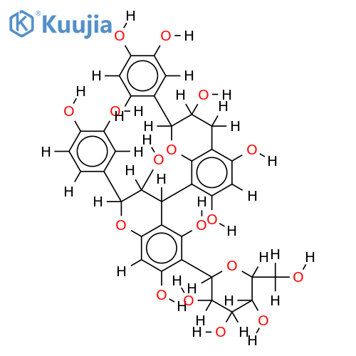 6-Glucopyranosylprocyanidin B2 structure