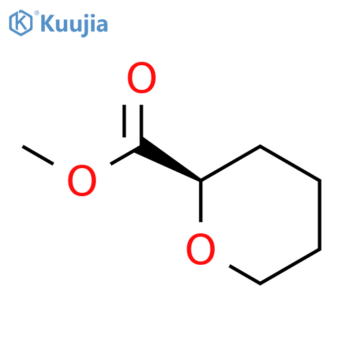 2H-Pyran-2-carboxylicacid, tetrahydro-, methyl ester, (R)- (9CI) structure