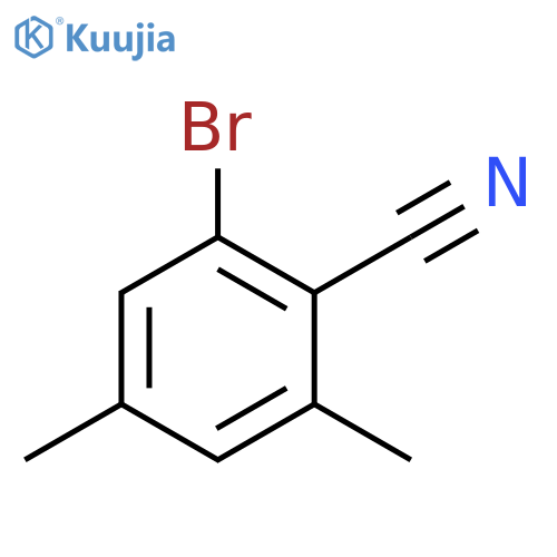Benzonitrile, 2-bromo-4,6-dimethyl- structure