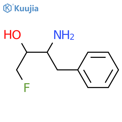 3-Amino-1-fluoro-4-phenyl-butan-2-ol structure