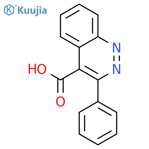 4-Carboxy-3-phenylcinnoline structure