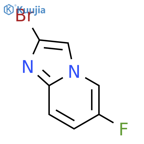 2-Bromo-6-fluoroimidazo1,2-apyridine structure