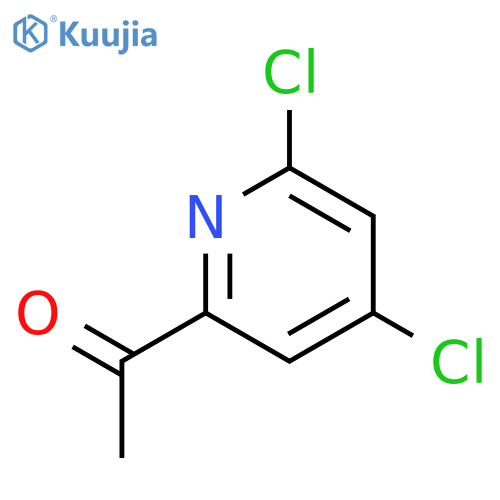 1-(4,6-dichloropyridin-2-yl)ethan-1-one structure