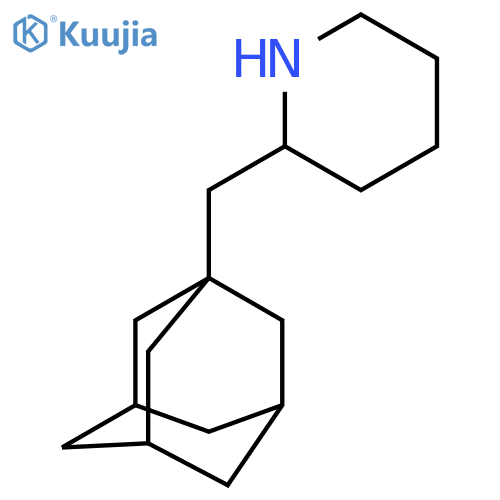 2-(adamantan-1-yl)methylpiperidine structure