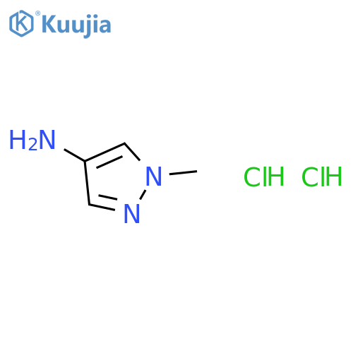 1-Methyl-1H-pyrazol-4-amine dihydrochloride structure