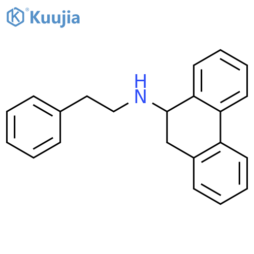 9-Phenanthrenamine, 9,10-dihydro-N-(2-phenylethyl)- structure