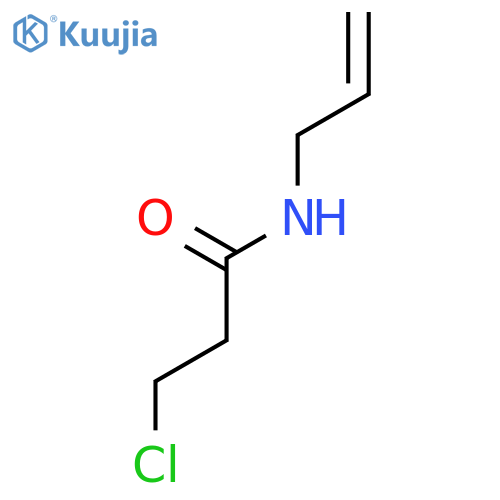 N-Allyl-3-chloropropanamide structure
