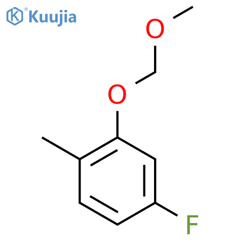 4-Fluoro-2-(methoxymethoxy)-1-methylbenzene structure