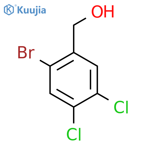 (2-Bromo-4,5-dichlorophenyl)methanol structure