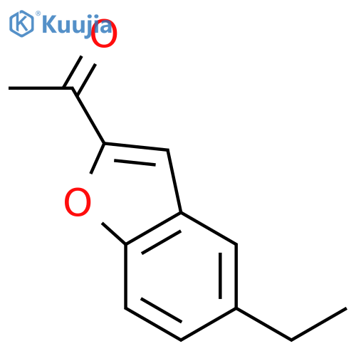 1-(5-Ethyl-1-benzofuran-2-yl)ethan-1-one structure