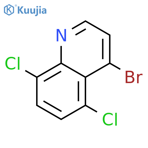4-bromo-5,8-dichloroquinoline structure