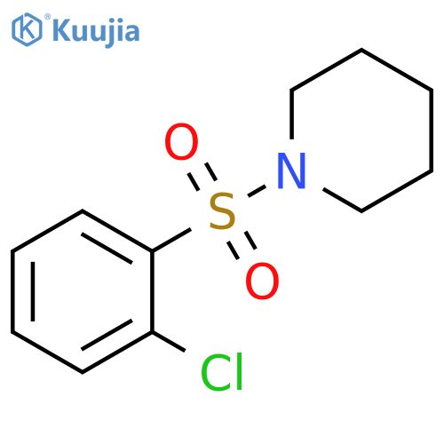 1-(2-Chlorobenzenesulfonyl)piperidine structure