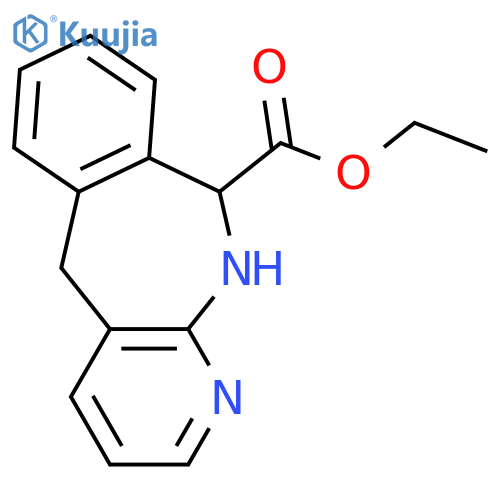 10,11-Dihydro-5H-pyrido2,3-c2benzazepine-10-carboxylic Acid Ethyl Ester structure