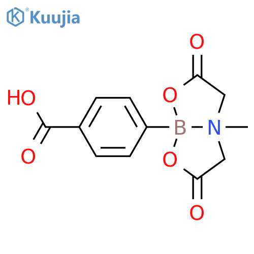4-(6-Methyl-4,8-dioxo-1,3,6,2-dioxazaborocan-2-yl)benzoic Acid structure