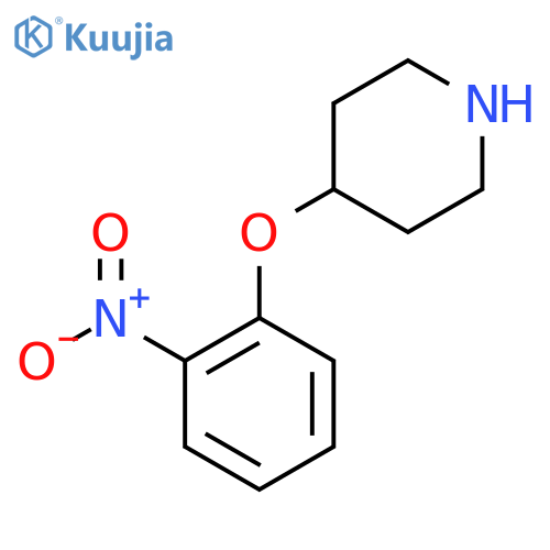 4-(2-Nitrophenoxy)piperidine structure