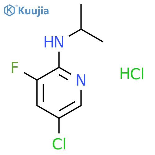 5-Chloro-3-fluoro-2-(N-isopropylamino)pyridine Hydrochloride structure