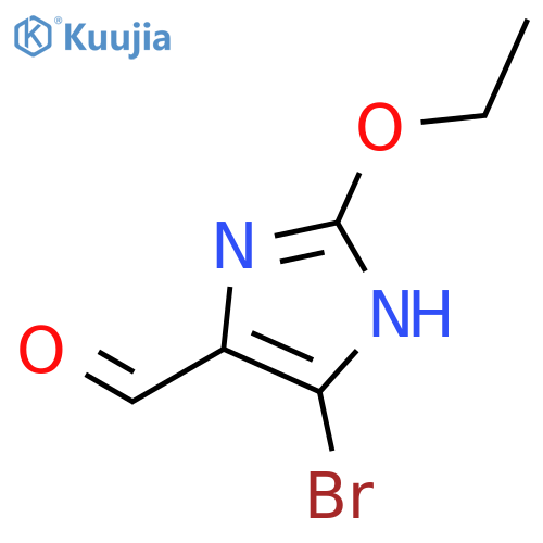 5-bromo-2-ethoxy-1H-Imidazole-4-carboxaldehyde structure