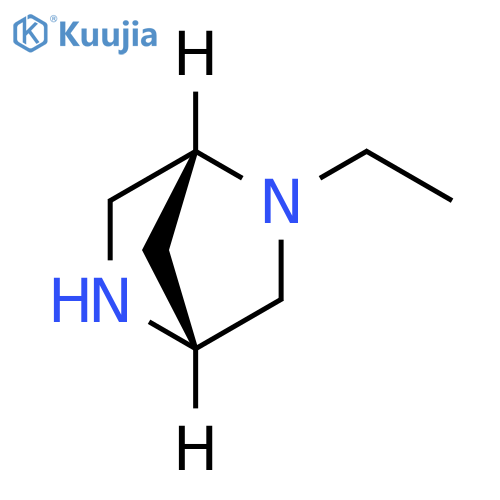 (1R,4R)-2-ethyl-2,5-diazabicyclo[2.2.1]heptane structure