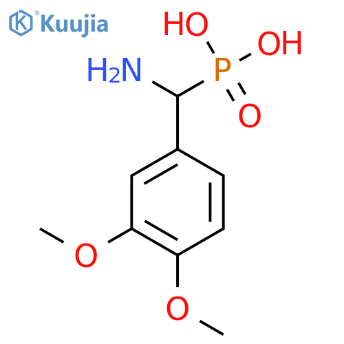 amino(3,4-dimethoxyphenyl)methylphosphonic acid structure