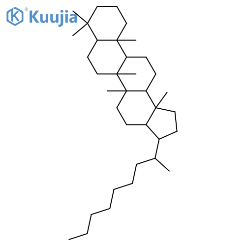 29-Hexylhopane; (17αH,21βH,22R)-form structure