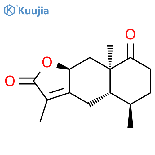 Naphtho[2,3-b]furan-2,8(4H,5H)-dione,4a,6,7,8a,9,9a-hexahydro-3,5,8a-trimethyl-, [4aS-(4aa,5a,8ab,9ab)]- (9CI) structure