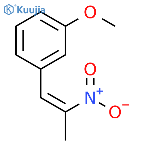 Benzene, 1-methoxy-3-[(1Z)-2-nitro-1-propen-1-yl]- structure