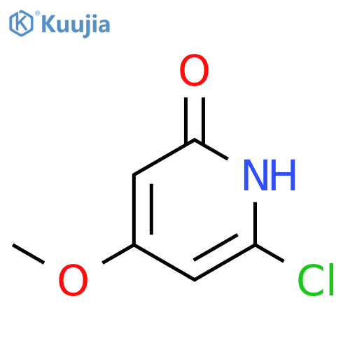 6-Chloro-2-hydroxy-4-methoxypyridine structure