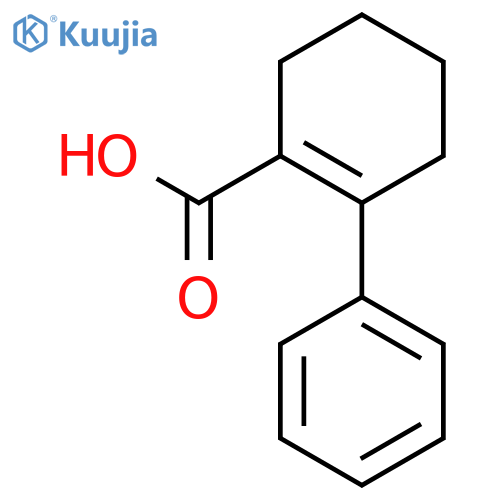 2-phenylcyclohex-1-ene-1-carboxylic acid structure