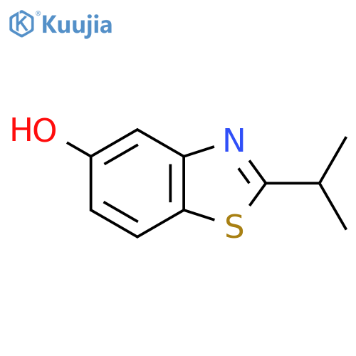 2-ISOPROPYLBENZO[D]THIAZOL-5-OL structure