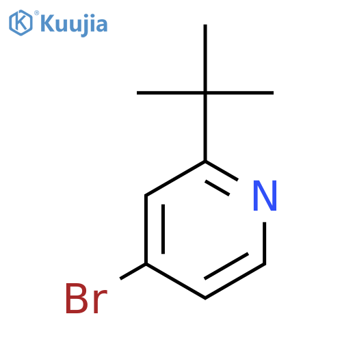 4-Bromo-2-tert-butylpyridine structure
