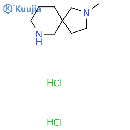 2-Methyl-2,7-diazaspiro4.5decane structure