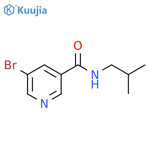 5-Bromo-N-isobutylnicotinamide structure