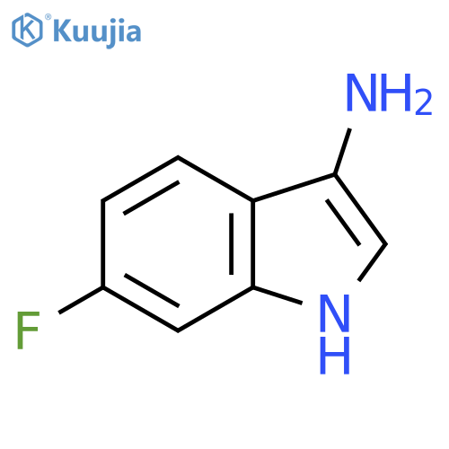 6-fluoro-1H-indol-3-amine structure