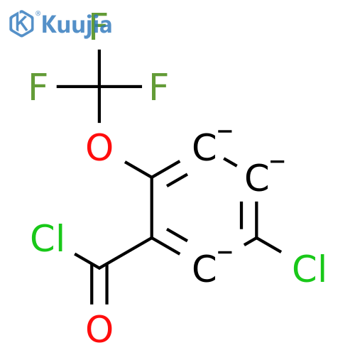 5-Chloro-2-(trifluoromethoxy)benzoyl chloride structure